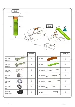 Предварительный просмотр 4 страницы Trigano TOBOGGAN ZAZOU Assembly Instructions Manual