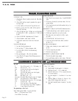 Preview for 12 page of Trigon Electronics T.A.C. 500 Installation And Operation Instructions Manual