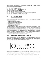 Preview for 14 page of Trigon Elektronik TRV-100 Operating Instructions Manual