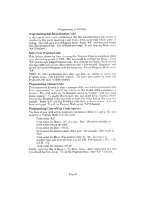 Предварительный просмотр 8 страницы Trigon 301A Operating Instructions Manual