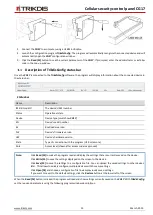 Preview for 15 page of Trikdis CG17 Installation Manual