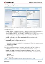 Preview for 17 page of Trikdis E16T User Manual