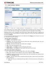 Preview for 20 page of Trikdis E16T User Manual