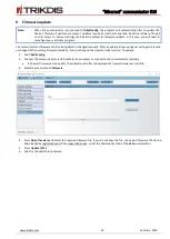 Preview for 28 page of Trikdis Ethernet E16 Installation Manual