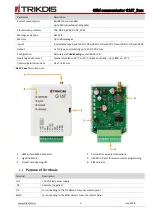 Preview for 5 page of Trikdis G16T 3 Series User Manual