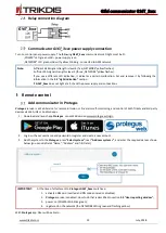 Preview for 13 page of Trikdis G16T 3 Series User Manual