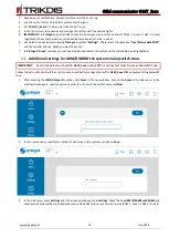 Preview for 14 page of Trikdis G16T 3 Series User Manual