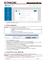 Preview for 15 page of Trikdis G16T 3 Series User Manual