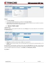 Preview for 22 page of Trikdis G16T 3 Series User Manual