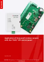 Preview for 1 page of Trikdis RF-HW User Manual