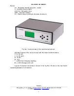 Предварительный просмотр 9 страницы Trikdis RI-4010M User Manual