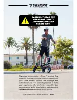 Preview for 2 page of Trikke FREEDOM Owner'S Manual