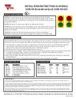 Trilite SG30-NS-LED Installation Instructions preview