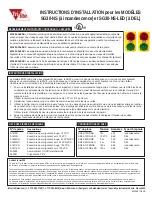 Preview for 2 page of Trilite SG30-NS-LED Installation Instructions