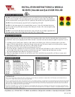 Trilite SG30-RG Installation Instructions preview