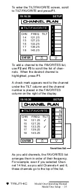 Preview for 38 page of Trilithic Model One Operation Manual