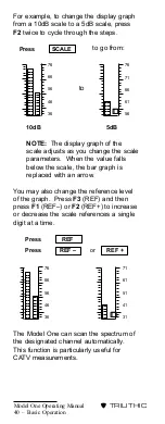 Preview for 43 page of Trilithic Model One Operation Manual