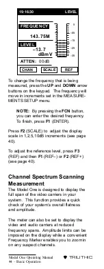 Preview for 47 page of Trilithic Model One Operation Manual