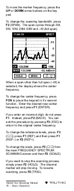 Preview for 53 page of Trilithic Model One Operation Manual