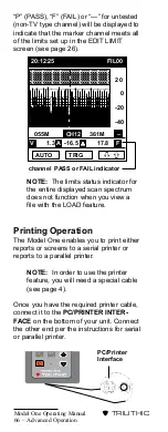 Preview for 69 page of Trilithic Model One Operation Manual