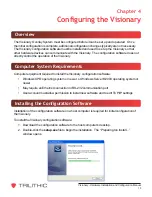 Preview for 21 page of Trilithic Visionary HD/SD Overlay System Hardware Installation And Configuration Manual