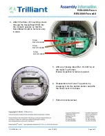 Предварительный просмотр 3 страницы Trilliant SecureMesh RES-3000-
Focus Assembly Information