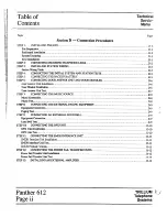 Preview for 4 page of Trillium Panther 612 Technical & Service Manual