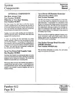 Preview for 11 page of Trillium Panther 612 Technical & Service Manual