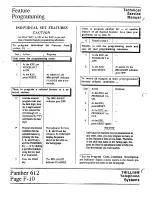 Preview for 43 page of Trillium Panther 612 Technical & Service Manual