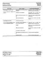 Preview for 74 page of Trillium Panther 612 Technical & Service Manual