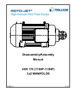 Trillium ROTO-JET VSR 175 Disassembly-Assembly Manual preview