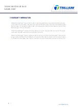 Preview for 6 page of Trillium SARASIN-RSBD 78 Series Installation, Operation & Maintenance Manual