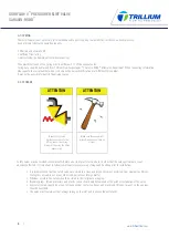 Preview for 9 page of Trillium SARASIN-RSBD STARFLOW V Series Installation, Operation & Maintenance Manual