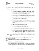 Preview for 31 page of Trillium WSP-6 Installation, Operation & Maintenance Instructions Manual