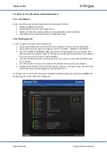 Предварительный просмотр 20 страницы Trilogy Communications Mentor RG 360-00-05 User Manual