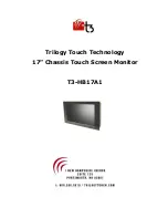 Preview for 1 page of Trilogy Touch Technology T3-HB17A1 User Manual