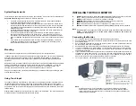 Preview for 3 page of Trilogy Touch Technology Trilogy Touch Monitor User Manual