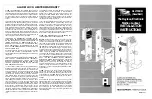 Preview for 1 page of Trilogy DL2700DB Installation Instructions