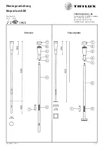 Preview for 1 page of Trilux Emporium 500 Series Mounting Instructions