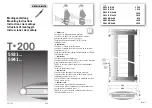 Preview for 1 page of Trilux T 200 Series Mounting Instructions