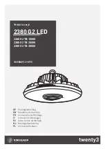 Trilux twenty3 2380 G2 TB 10000 Mounting Instructions предпросмотр