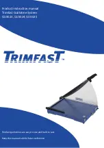 Preview for 1 page of TrimFast GU3023 Product Instruction Manual