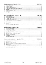 Preview for 2 page of Trimod Besta 2M Series Operating Instruction