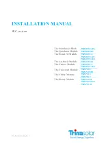 Предварительный просмотр 1 страницы Trina Solar TSM-DC01A.05 Installation Manual