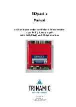 Trinamic SIXpack 2 Manual предпросмотр