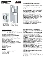 Preview for 19 page of Trine 4100 Electric Strike Installation Instructions Manual