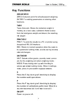 Preview for 6 page of Triner Scale 1200g High Precision Scale User Manual