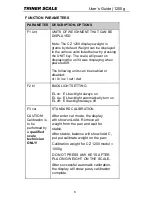 Preview for 10 page of Triner Scale 1200g High Precision Scale User Manual