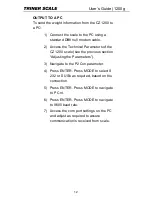 Preview for 14 page of Triner Scale 1200g High Precision Scale User Manual