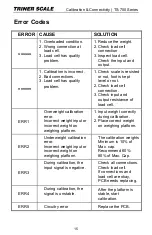 Предварительный просмотр 17 страницы Triner Scale TS 700-WB Calibration Instruction